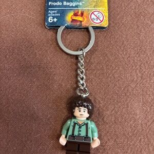 LEGO LORD OF THE RINGS "Frodo Baggins" Keychain with tag. 850674
